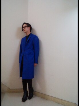 「JIL SANDER（ジルサンダー）のアイテム（その他アウター）」を使った、バルバさん（メンズ・166cm）の夏コーディネート