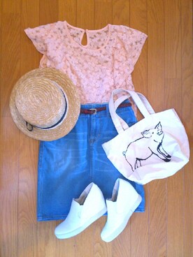 じゅにあさん（レディース・158cm）の夏コーディネート