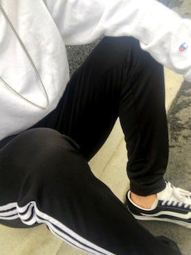 「SLOBE IENA（スローブイエナ）のアイテム（スウェット）」を使った、りゅうさん（メンズ・173cm）の秋コーディネート