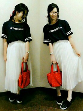 YnHO(ゆほ)さん(レディース・160cm)の夏コーディネート