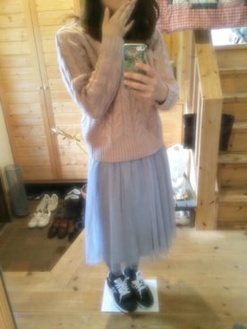 aiさん（レディース・159cm）の冬コーディネート