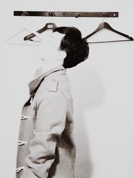 「TOPMAN（トップマン）のアイテム（トレンチコート）」を使った、kenwajapan2さん（メンズ・163cm）の冬コーディネート