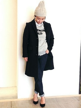 ivory court 二子玉川店　スタッフ03さん（レディース・162cm）の秋コーディネート