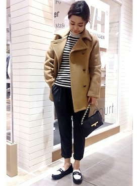 ivory court 二子玉川店　スタッフ03さん（レディース・162cm）の秋コーディネート