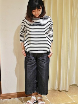 ivory court 二子玉川店　スタッフ03さん（レディース・162cm）の夏コーディネート