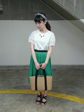 ろびこさん（レディース・155cm）の夏コーディネート