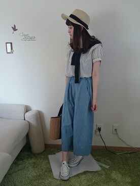 ろびこさん(レディース・155cm)の夏コーディネート