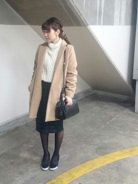 ろびこさん（レディース・155cm）の冬コーディネート