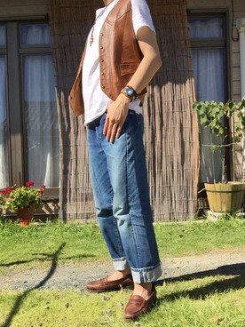 「KC,s（ケイシーズ）のアイテム」を使った、izumi (旧姓)さん（メンズ・172cm）の秋コーディネート