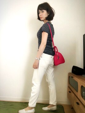 「choosy chu（チュージーチュー）のアイテム」を使った、舞桜さん（レディース・150cm）の夏コーディネート