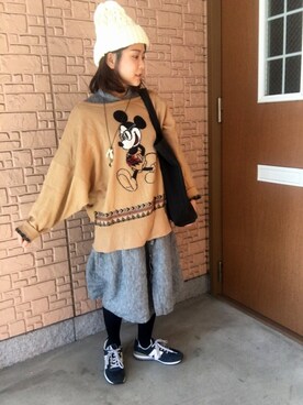 「チーム冨樫」｜舞桜さん（レディース・150cm）の秋コーディネート