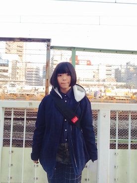 「Manhattan Portage」｜唯(yui)さん（レディース・153cm）の春コーディネート