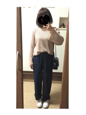 129さん(レディース・154cm)の春コーディネート