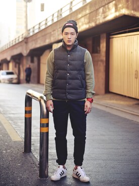 「MTM」｜「アイテム（ジャケット/アウター）」を使った、jc jungさん（メンズ・177cm）の秋コーディネート