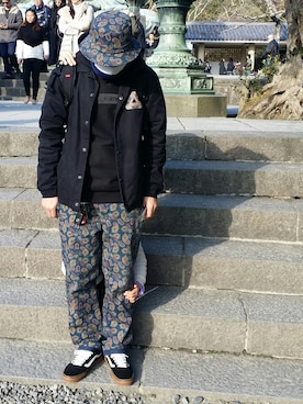 お猿さんのコーディネート