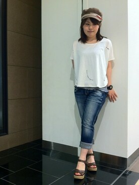 sakiさん（レディース・147cm）の夏コーディネート