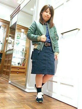 sakiさん（レディース・147cm）の秋コーディネート