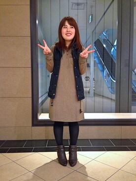 sakiさん（レディース・147cm）の秋コーディネート