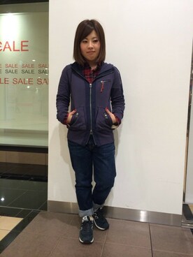 sakiさん（レディース・147cm）の冬コーディネート