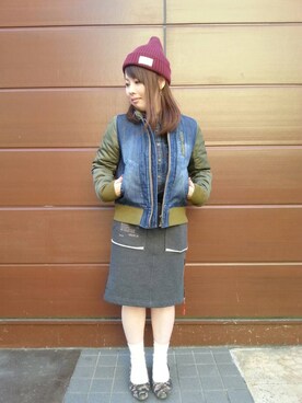 sakiさん（レディース・147cm）の秋コーディネート