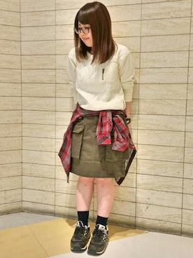 sakiさん（レディース・147cm）の秋コーディネート