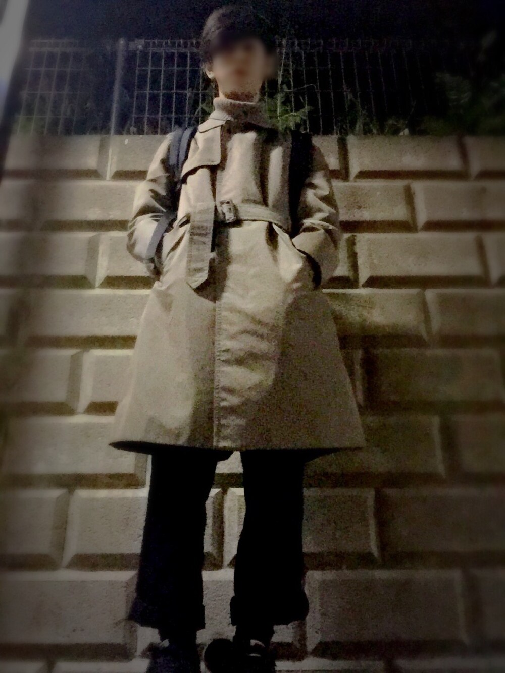 「LANVIN、KATACHI、ootd、fashion、trench coat、mode」｜「LANVINのアイテム（トレンチコート、グリーン系）」を使った、tsukasaさん（メンズ・170cm）の秋コーディネートの1枚目の写真