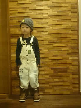 TaQさん（キッズ・100cm）の秋コーディネート