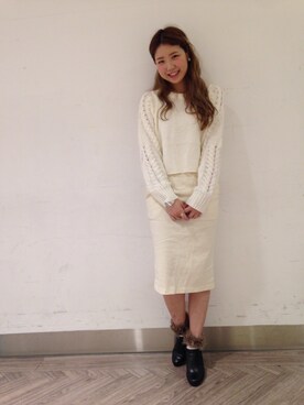 「UNIF」｜くりためいさん（レディース・159cm）の秋コーディネート