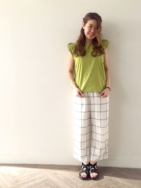 くりためいさん（レディース・160cm）の春コーディネート