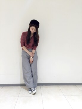 くりためいさん(レディース・160cm)の秋コーディネート