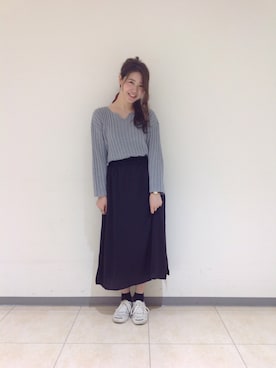 くりためいさん（レディース・160cm）の秋コーディネート