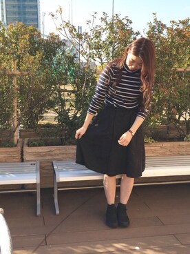 くりためいさん（レディース・160cm）の冬コーディネート