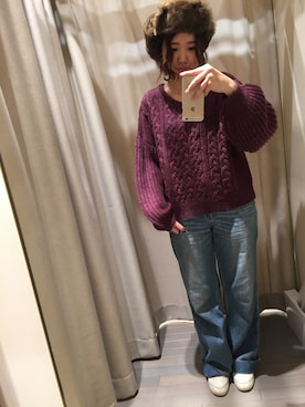 くりためいさん(レディース・160cm)の冬コーディネート