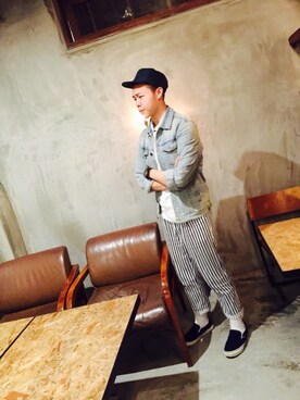 「plainme」｜Jacky Chouさん（メンズ・178cm）の春コーディネート