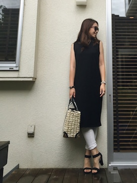 「しまむらコーデ」｜Chieさん（レディース・165cm）の夏コーディネート