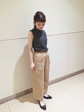 「グリッター」｜「アイテム（その他シューズ）」を使った、ayshiさん（レディース・160cm）の秋コーディネート