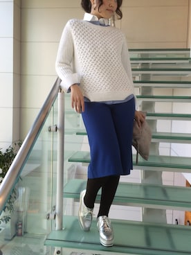 cojiさん（レディース・157cm）の冬コーディネート