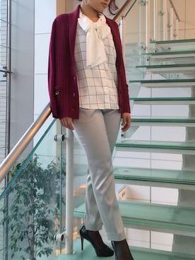 cojiさん（レディース・157cm）の冬コーディネート