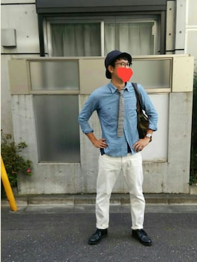 sshmさん（メンズ・176cm）の夏コーディネート