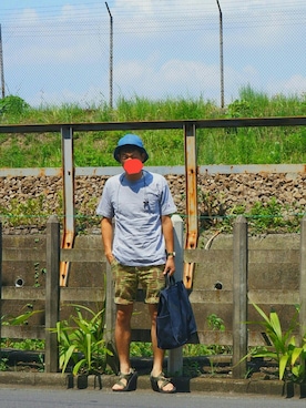 sshmさん（メンズ・176cm）の夏コーディネート