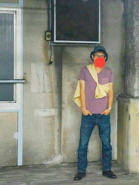 「PAPER CHEST（ペーパーチェスト）のアイテム」を使った、sshmさん（メンズ・176cm）の秋コーディネート