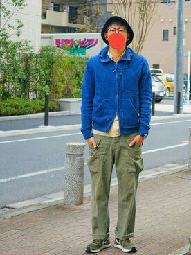 「PAPER CHEST（ペーパーチェスト）のアイテム」を使った、sshmさん（メンズ・176cm）の秋コーディネート