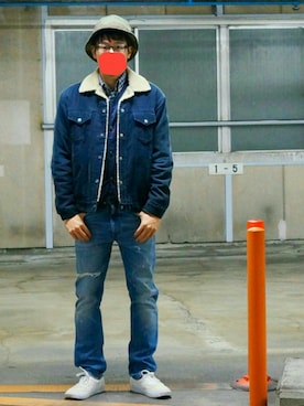 sshmさん（メンズ・176cm）の冬コーディネート