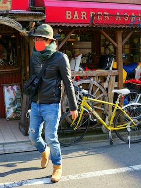 sshmさん（メンズ・176cm）の冬コーディネート