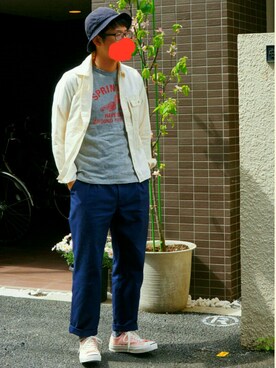 sshmさん（メンズ・176cm）の春コーディネート