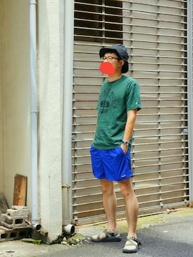 sshmさん（メンズ・176cm）の夏コーディネート