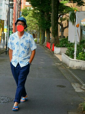 sshmさん（メンズ・176cm）の夏コーディネート