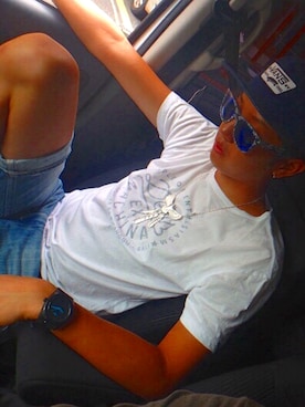 Riki Nemotoさん(メンズ・176cm)の夏コーディネート