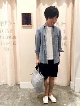 ポメたろう。【coen】さん(メンズ・166cm)の春コーディネート
