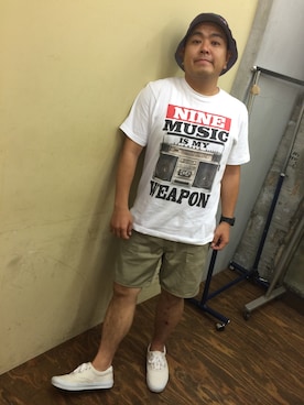 ダイノジ大地洋輔さんのコーディネート